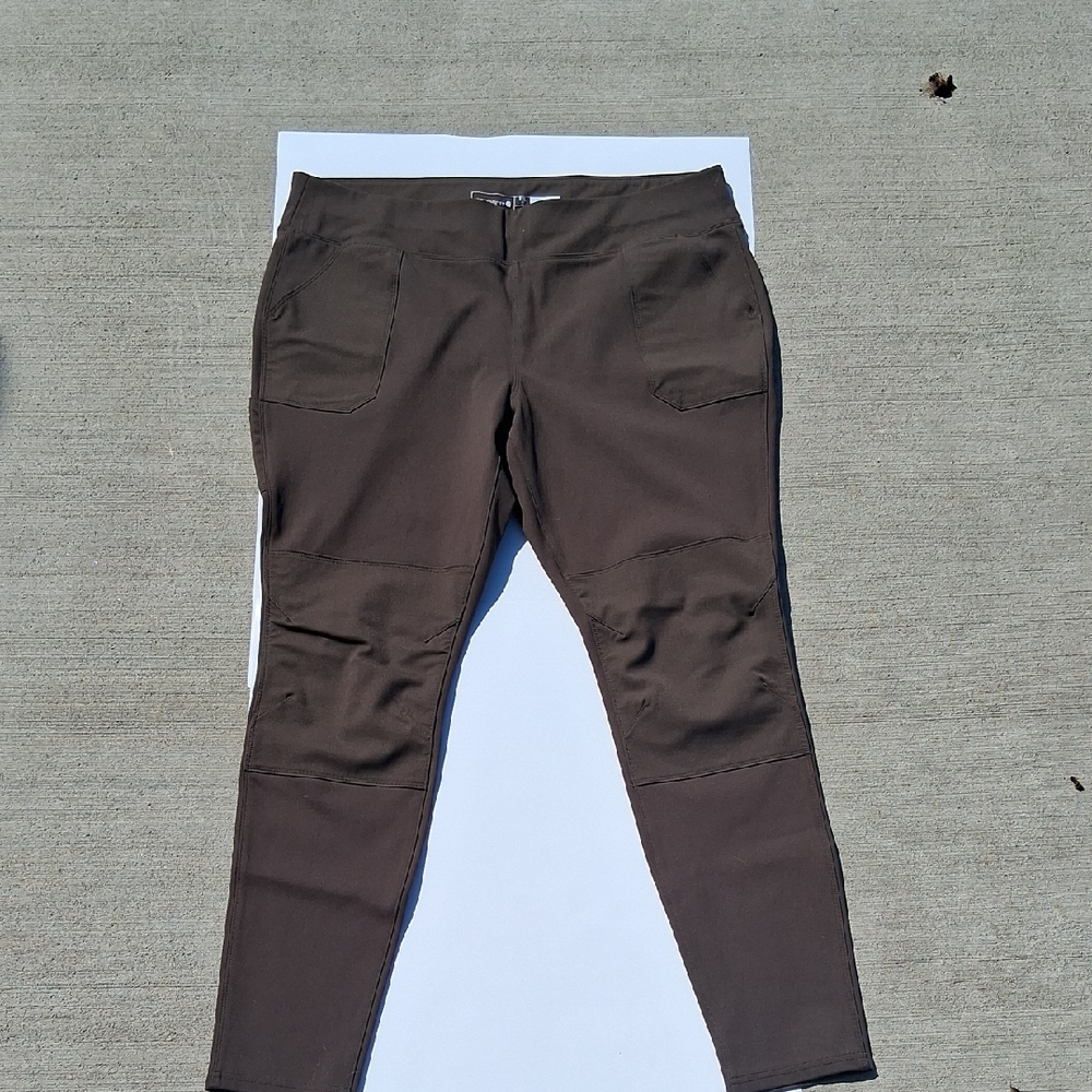 Carhartt Womens Fitted Brown Pants XXL